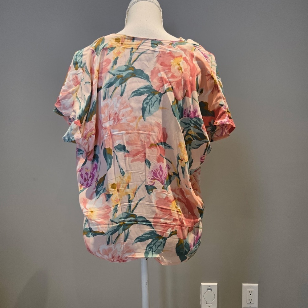 Carole Little Multicolor Floral Blouse - Picture 2 of 3